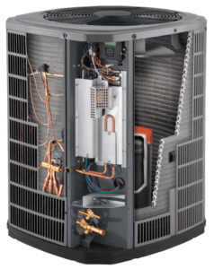 American Standard heat pump cutaway